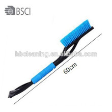 BSCI long handle snow Brush with Ice Scraper for car washing, 11years professional manufacturer ice scraper with snow brush